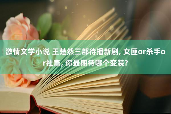 激情文学小说 王楚然三部待播新剧, 女匪or杀手or社畜, 你最期待哪个变装?