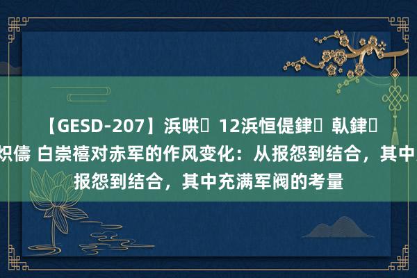 【GESD-207】浜哄12浜恒偍銉倝銉兂銉€銉笺儵銉炽儔 白崇禧对赤军的作风变化：从报怨到结合，其中充满军阀的考量